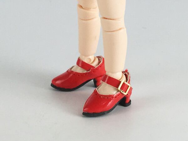 ドール靴 1/6 オビツ11 ハイヒール レッド STK 35962 - 画像5