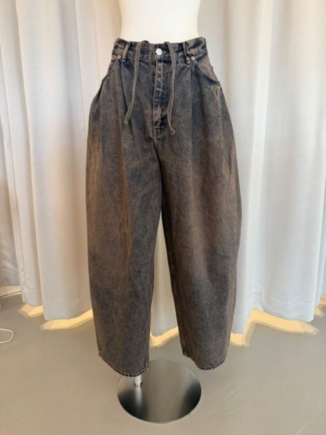 【2026 AW】beautiful people - selvedge holic selvedge denim o/d tuck wide pants