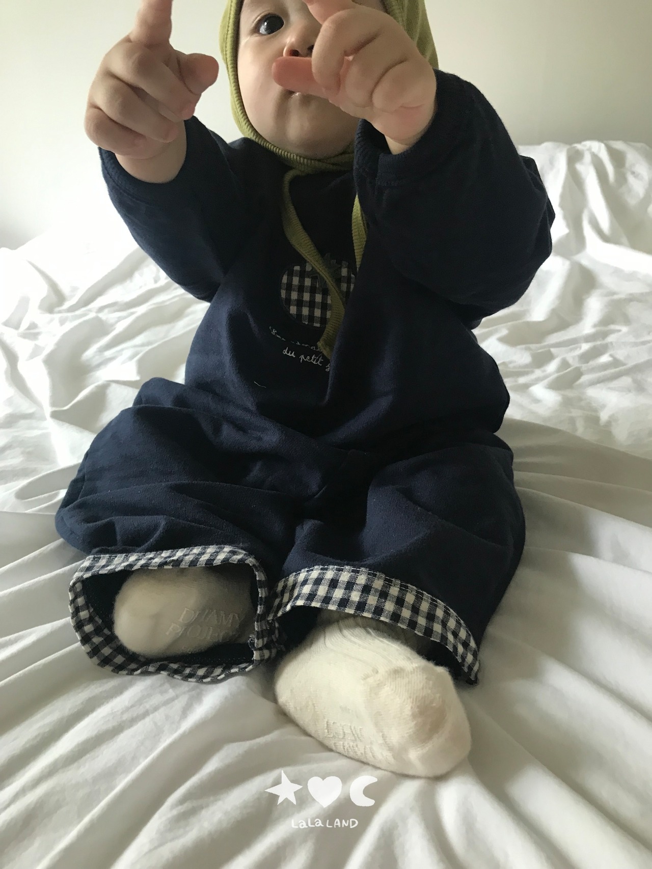 韓国子供服 / LALALAND / 26Autumn / ベベトマト ラッパTシャツ / 秋服 / ベビー *6M~18M*