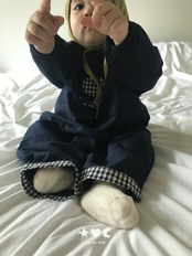 韓国子供服 / LALALAND / 26Autumn / ベベトマト ラッパTシャツ / 秋服 / ベビー *6M~18M*