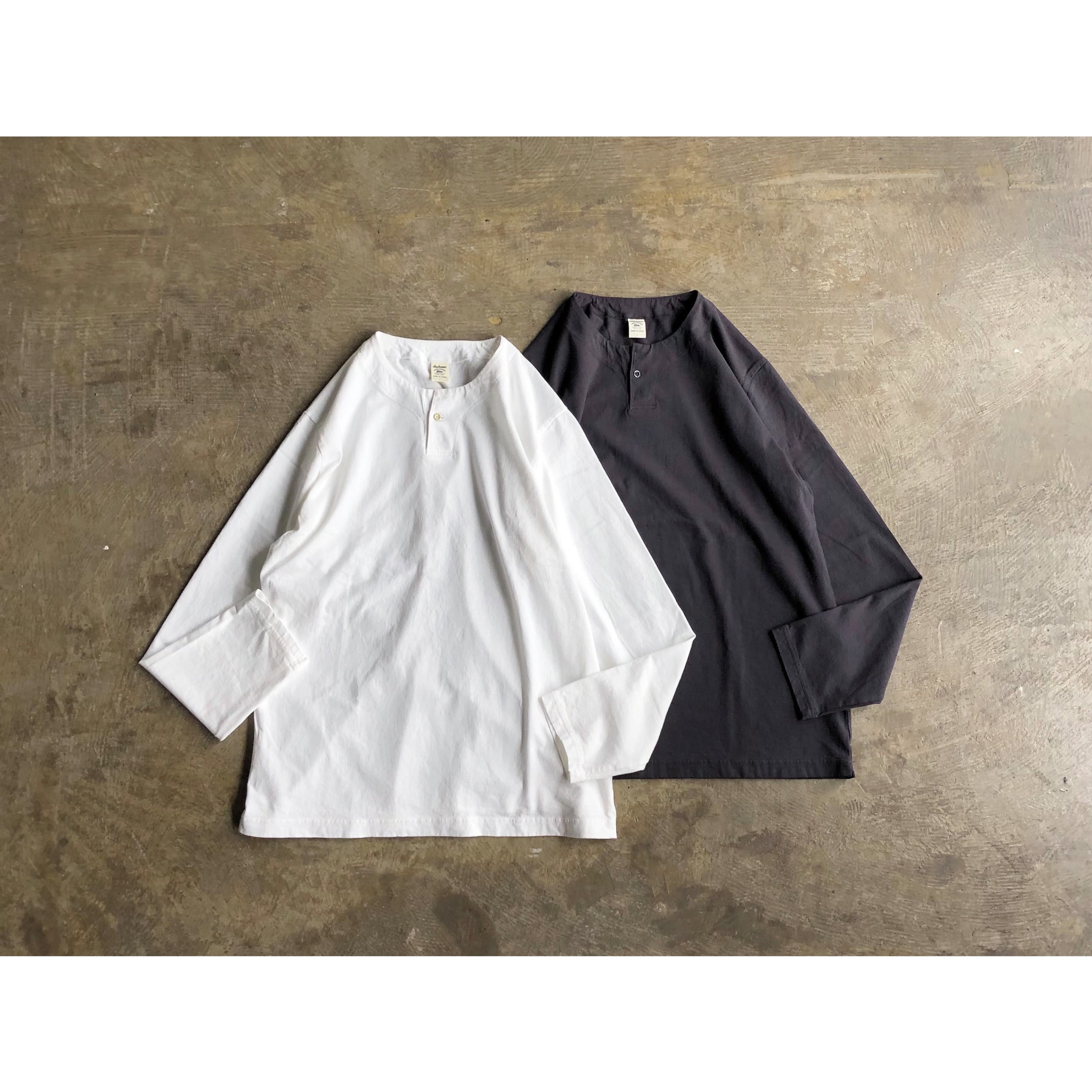 再入荷 Jackman(ジャックマン) Henleyneck LS T-Shirt | AUTHENTIC