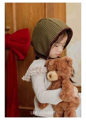 アーバンラビット / URBAN RABBIT / クラシックチェックボンネット / 韓国子供服 / キッズ / 26winter〖取寄〗*FREE*