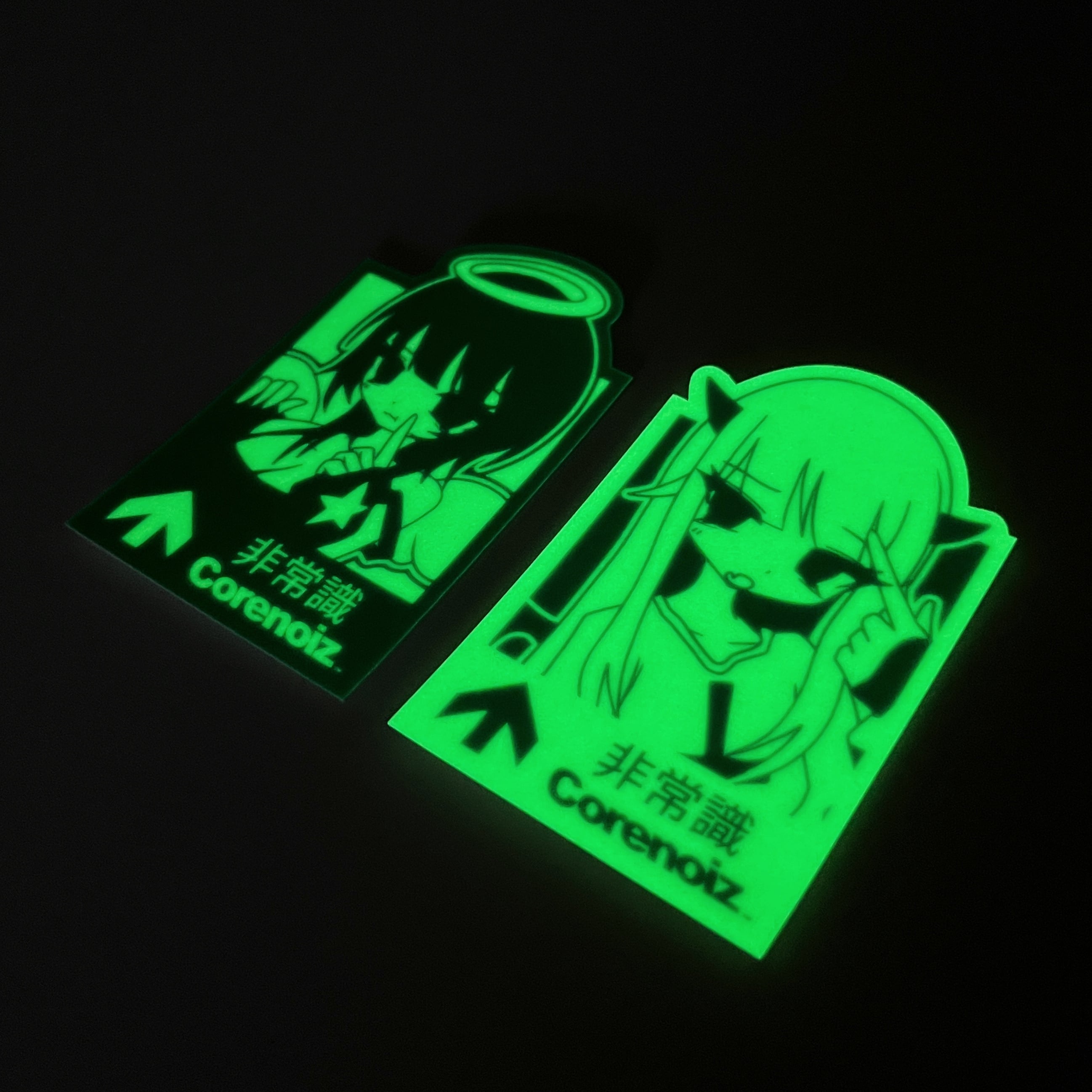 コロネン　単品　蓄光 2603-02 非常識 蓄光 sticker core | corenoiz