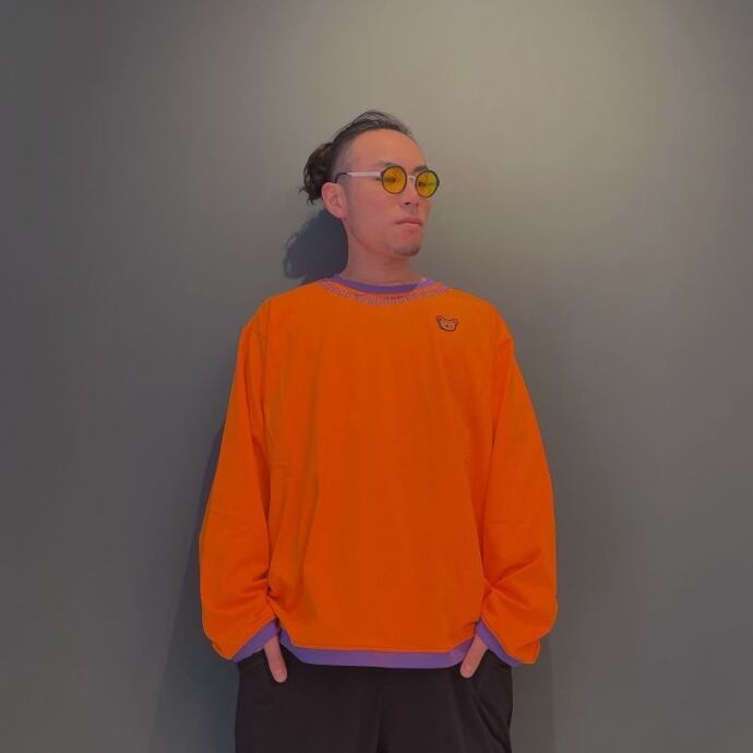 オレンジレンジ ロンT どんな発色のオレンジ色がいいかめちゃくちゃこだわったでしょうロンT