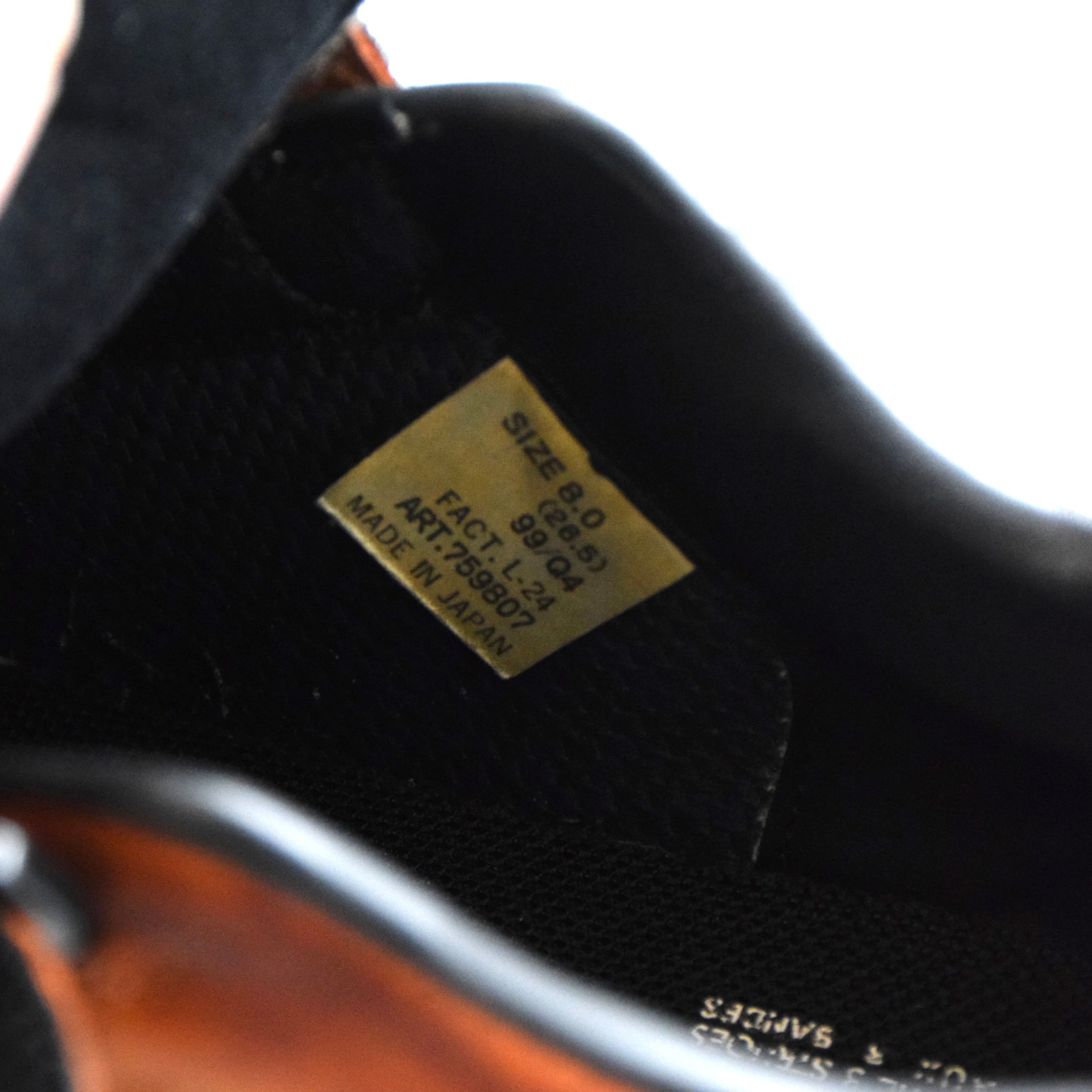 99 日本製 adidas MASTER レザーベルクロスニーカー メンズ26.5cm