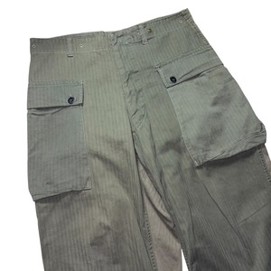 vintage 1940’s USMC military pants “P-44 HBT Trousers” “Monkey Pants”