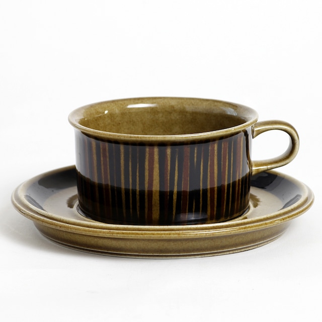 ARABIA アラビア Kosmos コスモス ティーカップ＆ソーサー - 3c 北欧ヴィンテージ