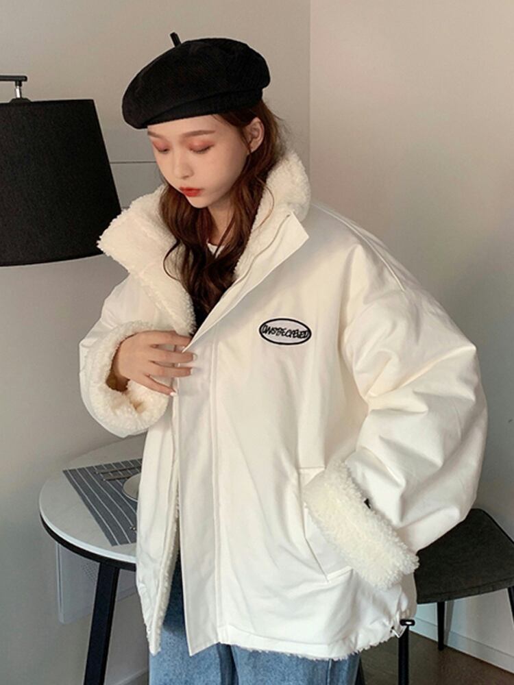 ホワイトジャケット オータムウィンターウール コットン 秋物 冬物 スーパーモール5668102668