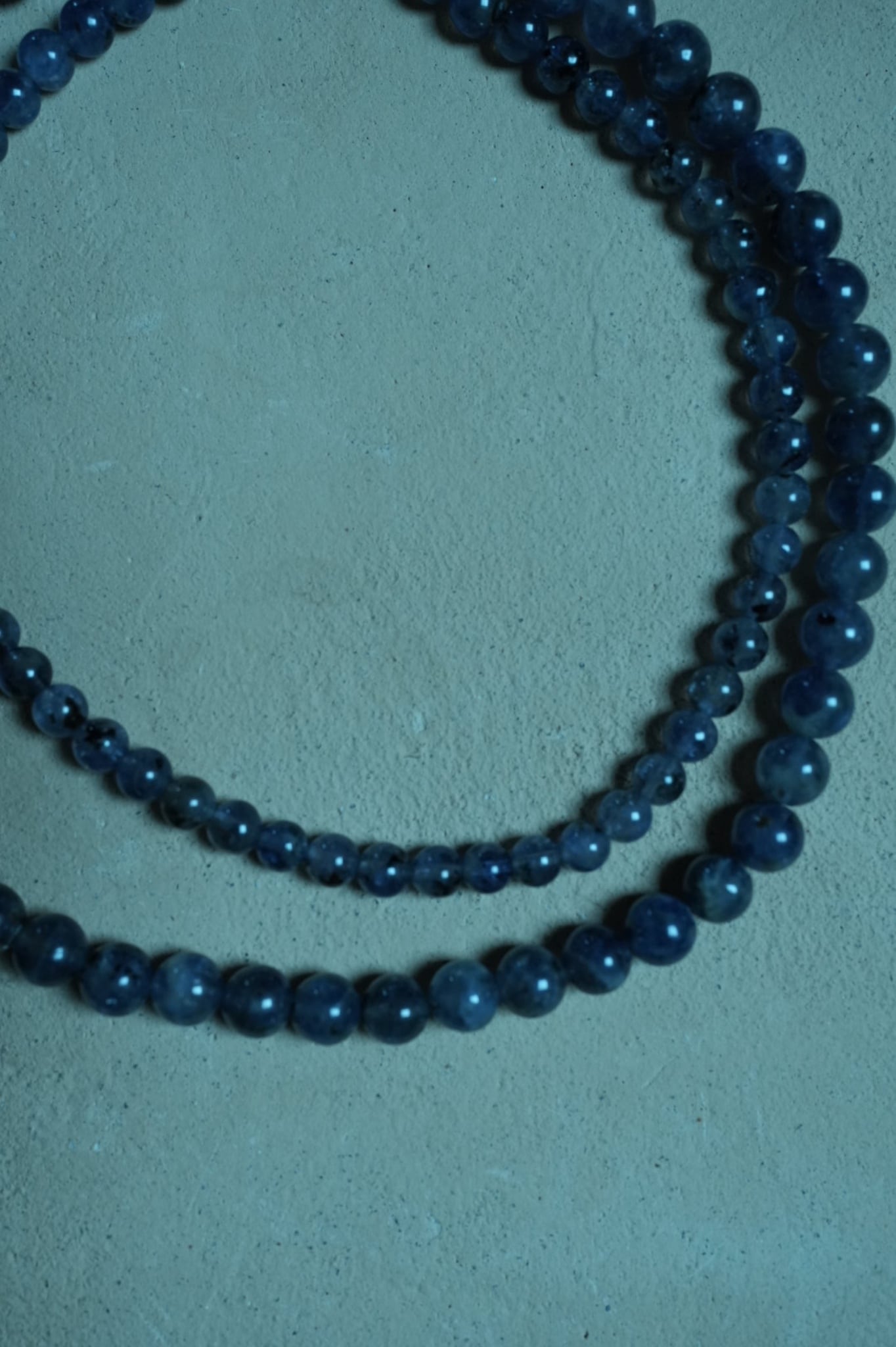 TOO - necklace ONE iolite | MOON TREE PLANET