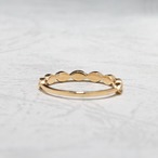 ダイヤモンド デザインリング H&C K18 / 0.100ct