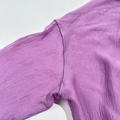 ETRO エトロ シルク100% カーディガン 羽織り サイズ 40 /パープル系/絹100%/イタリー製/エトロジャパン