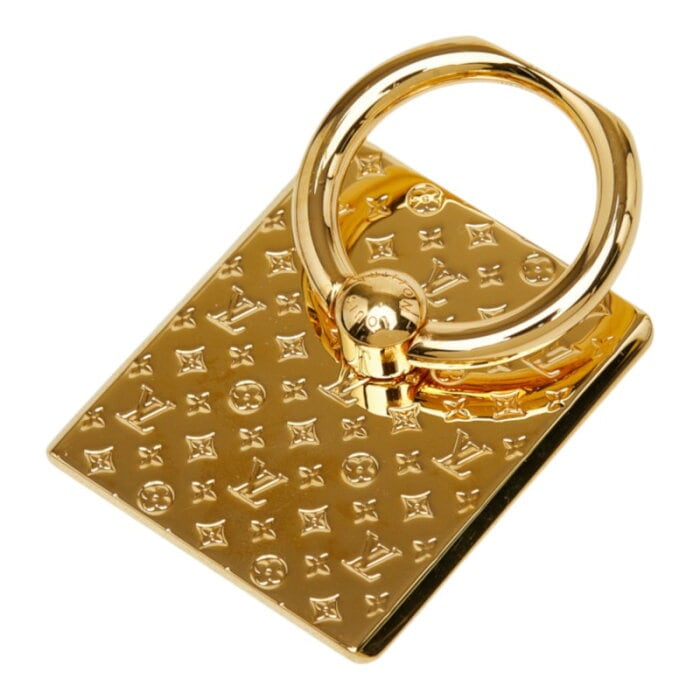 LOUIS VUITTON ルイヴィトン モノグラムショルダー 単品 ゴールド ルイ ヴィトン モノグラム サポート テレフォン ナノグラム