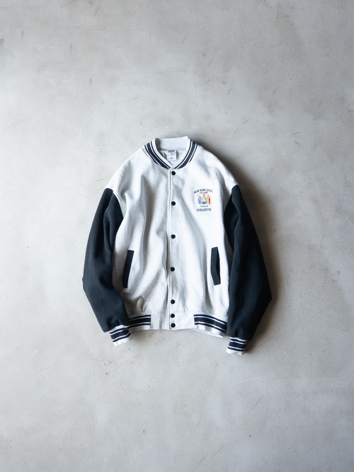 "NEW YORK STATE COURTS" '90s vintage Sweat stadium jumper