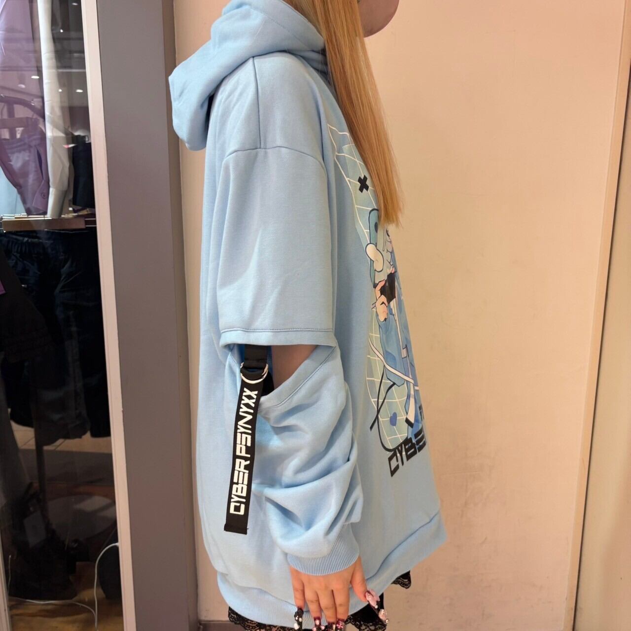 PSYNYXX ゲーミングガールパーカー サブカル サブジラ サブスト 地雷