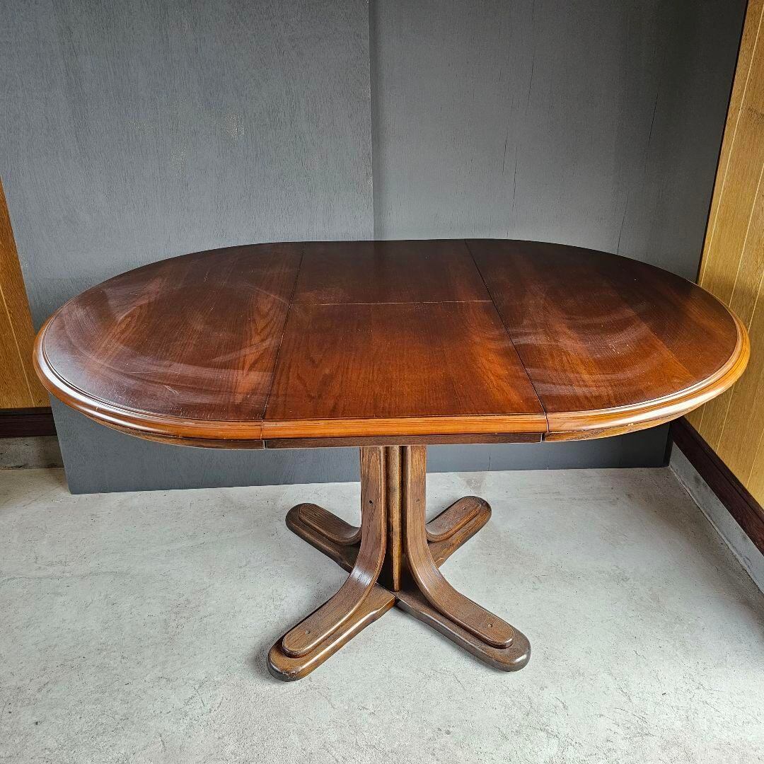 シンリー家具 オーク材 伸縮テーブル（Shin Lee（シンリー）の伸長式 