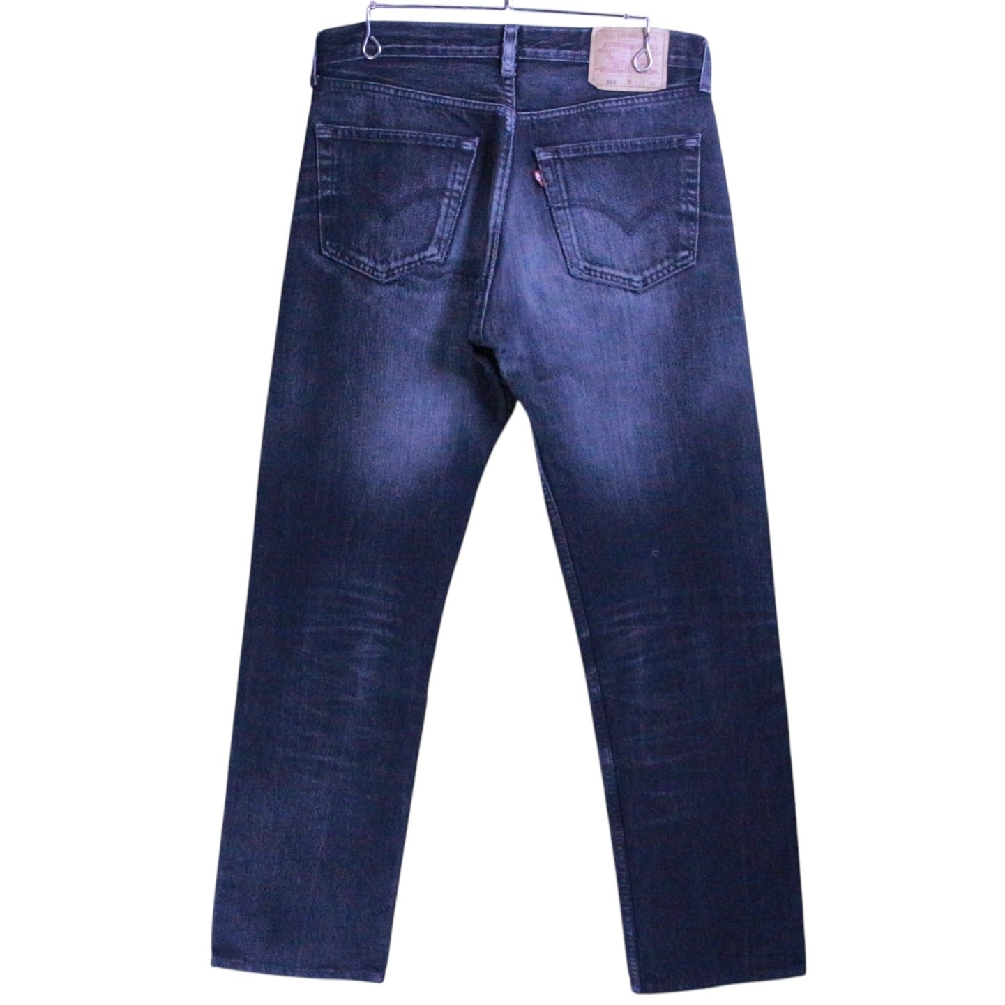 90s Levi's 505 Black Denim Pants 90年代 リーバイス 505 後染め