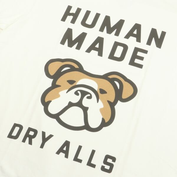 HUMAN MADE ヒューマンメイド ブルドッグTシャツ 白 XL 良品