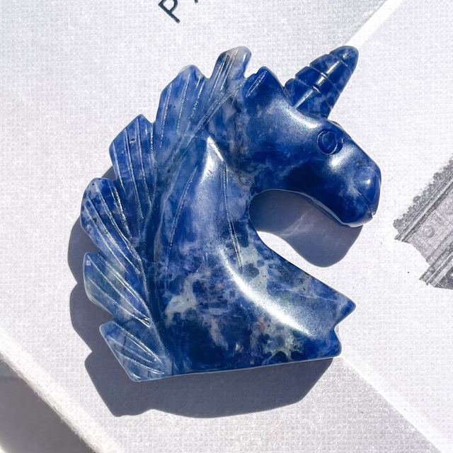 Sodalite Unicorn Medium 1 ✧ ソーダライトユニコーン