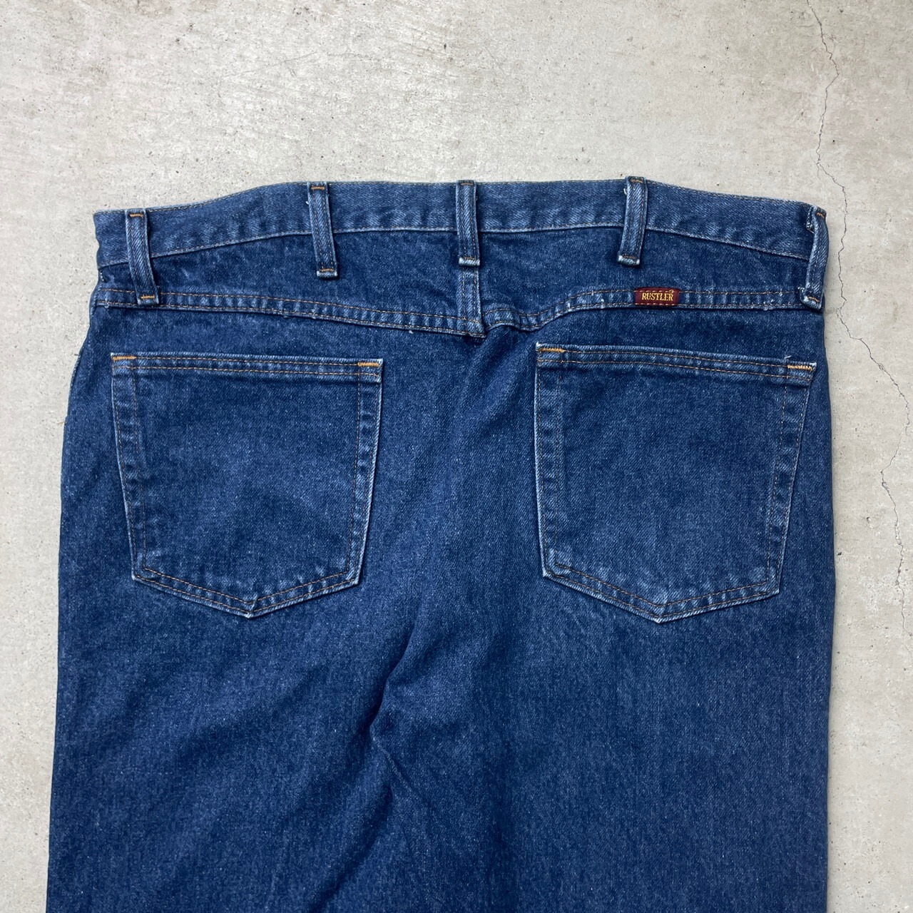 RUSTLER デニムパンツ ストレート メンズW36 古着 アメカジ ジーンズ