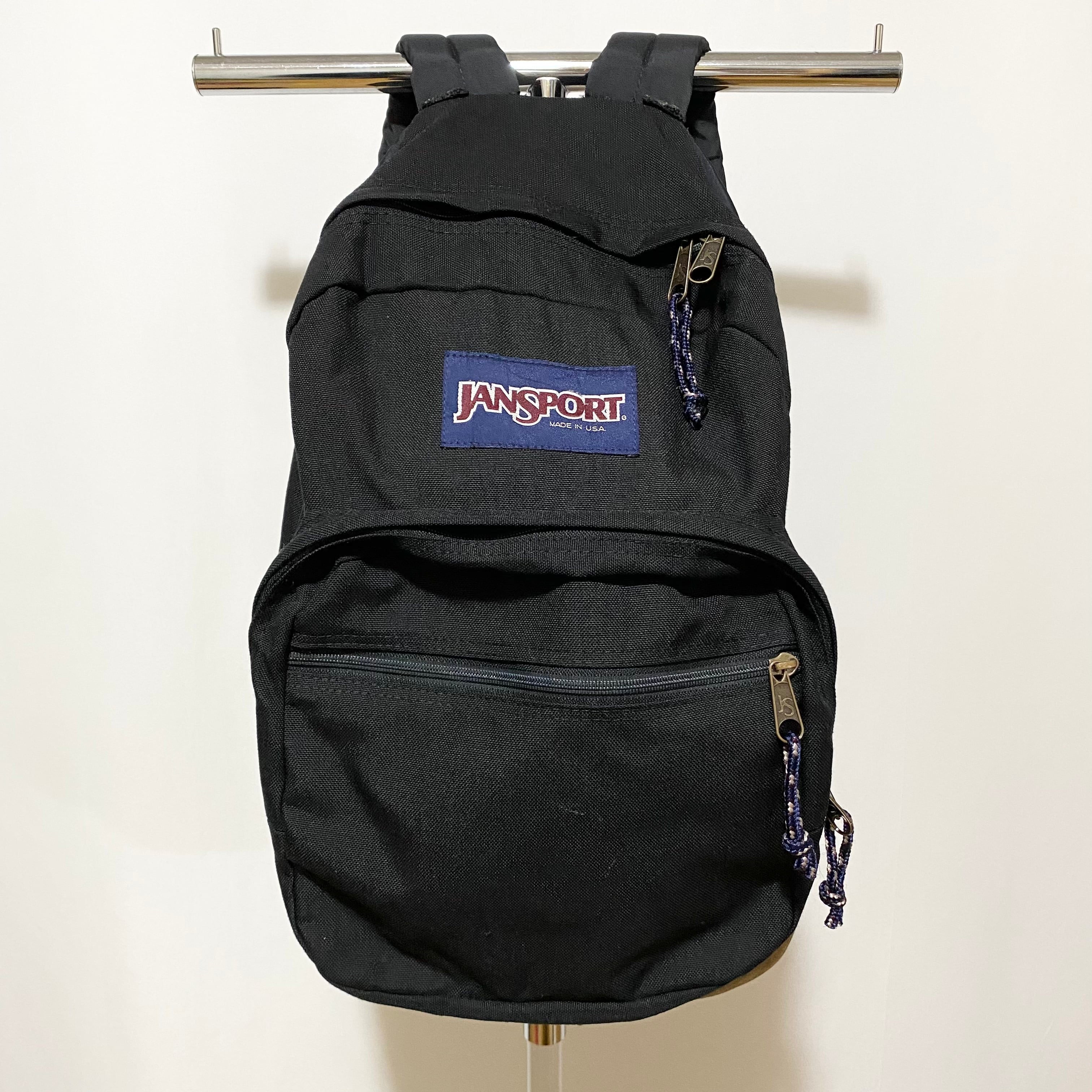 Jansport Suede Bottom Backpack Black Made in USA | IDLS Online