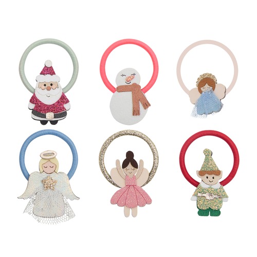Cute christmas character mini hair ties_192124 23