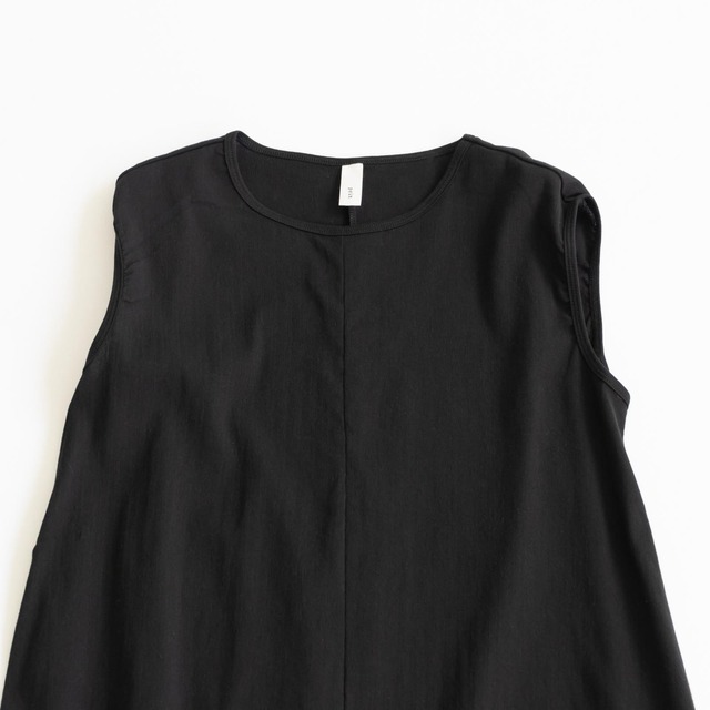 プリット prit 40/1ビワコットン ノースリーブフレアワンピース(P92327)全4色