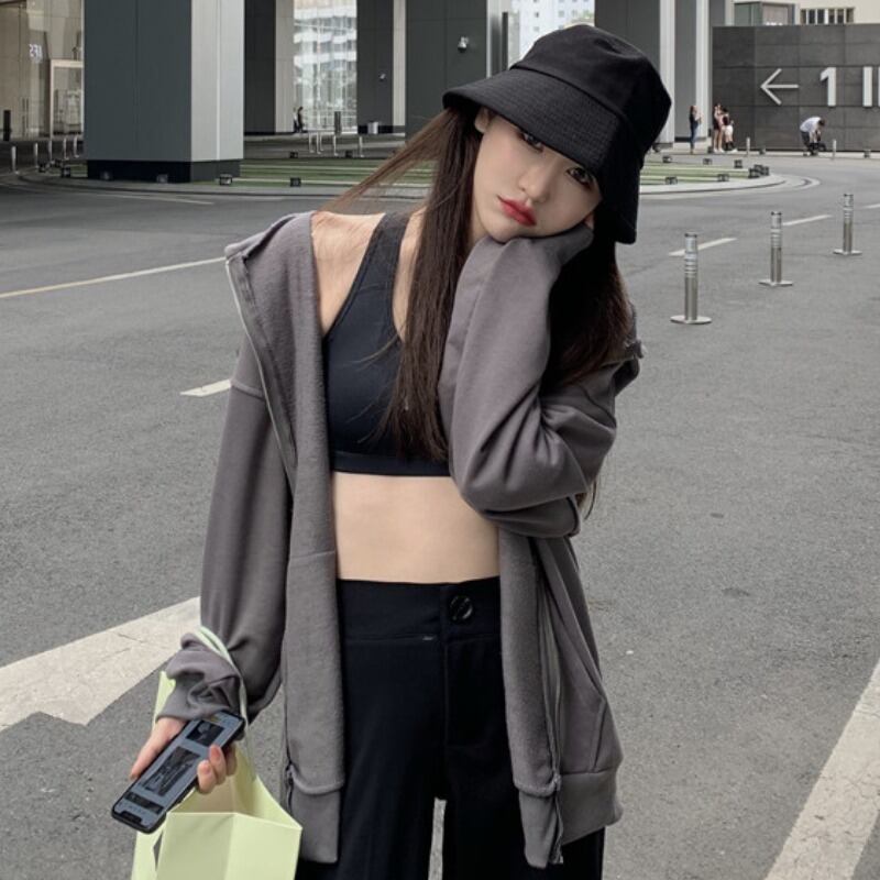 ジャケット スプリングオータムスタイルルーズウィンターカジュアルレディース 春物 秋物 冬物 YY-ファッション69627302719