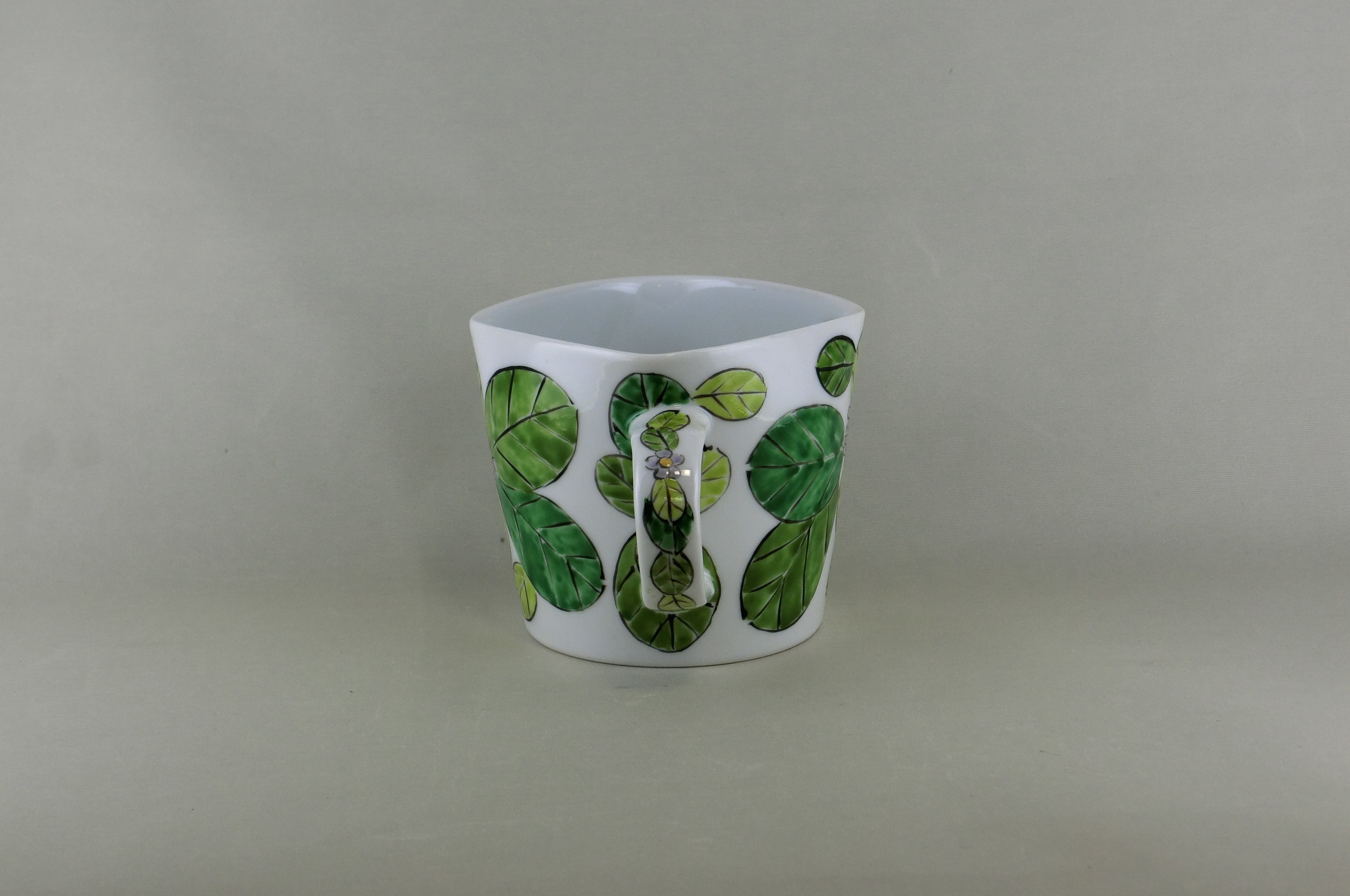 ミント　マグカップ（角）