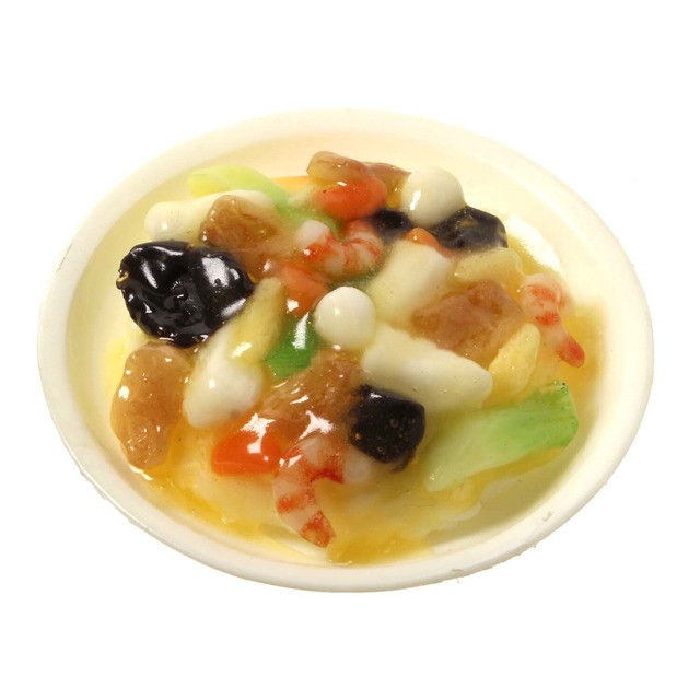 [H0003]食品サンプル屋さんのマグネット（中華飯）【メール便不可】