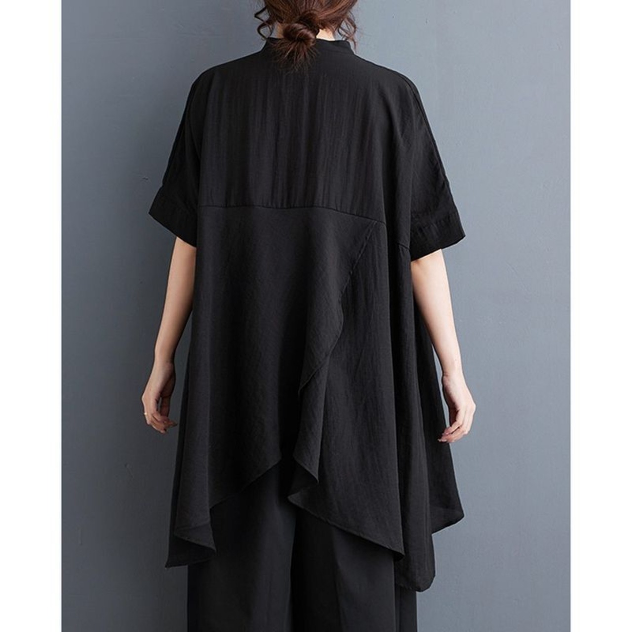 アシンメ チュニック ブラウス  30206