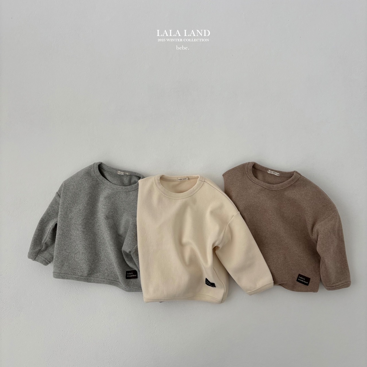 LALALAND 25/WI(Baby)Peach ribbed MTM