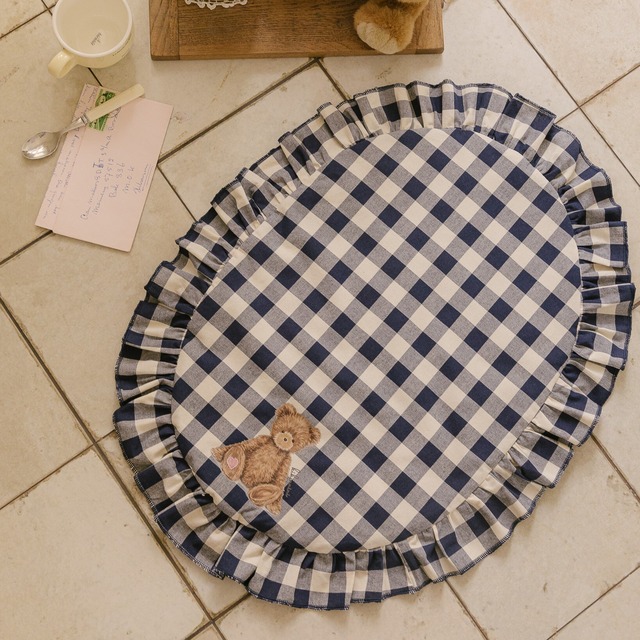【予約】[kiki&nini] Teddy Grove Walking Mat (navy)