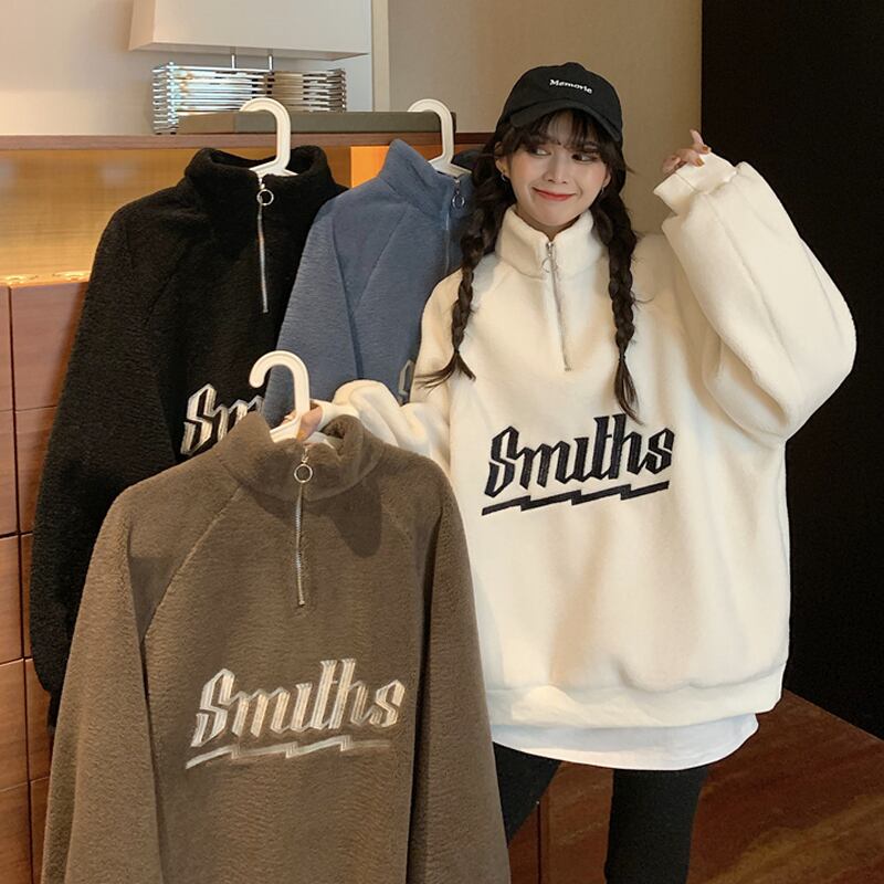 カラーウールトップス スプリングオータムセーター 春物 秋物 試着室47107689309