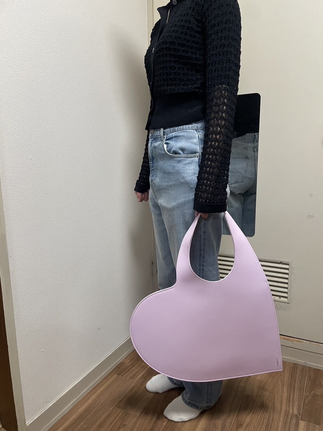 【coperni】Heart tote bag/追跡+関税+全国送料込み COPERNI コぺルニ ハート Heart Tote Bag PINK | SOHOO