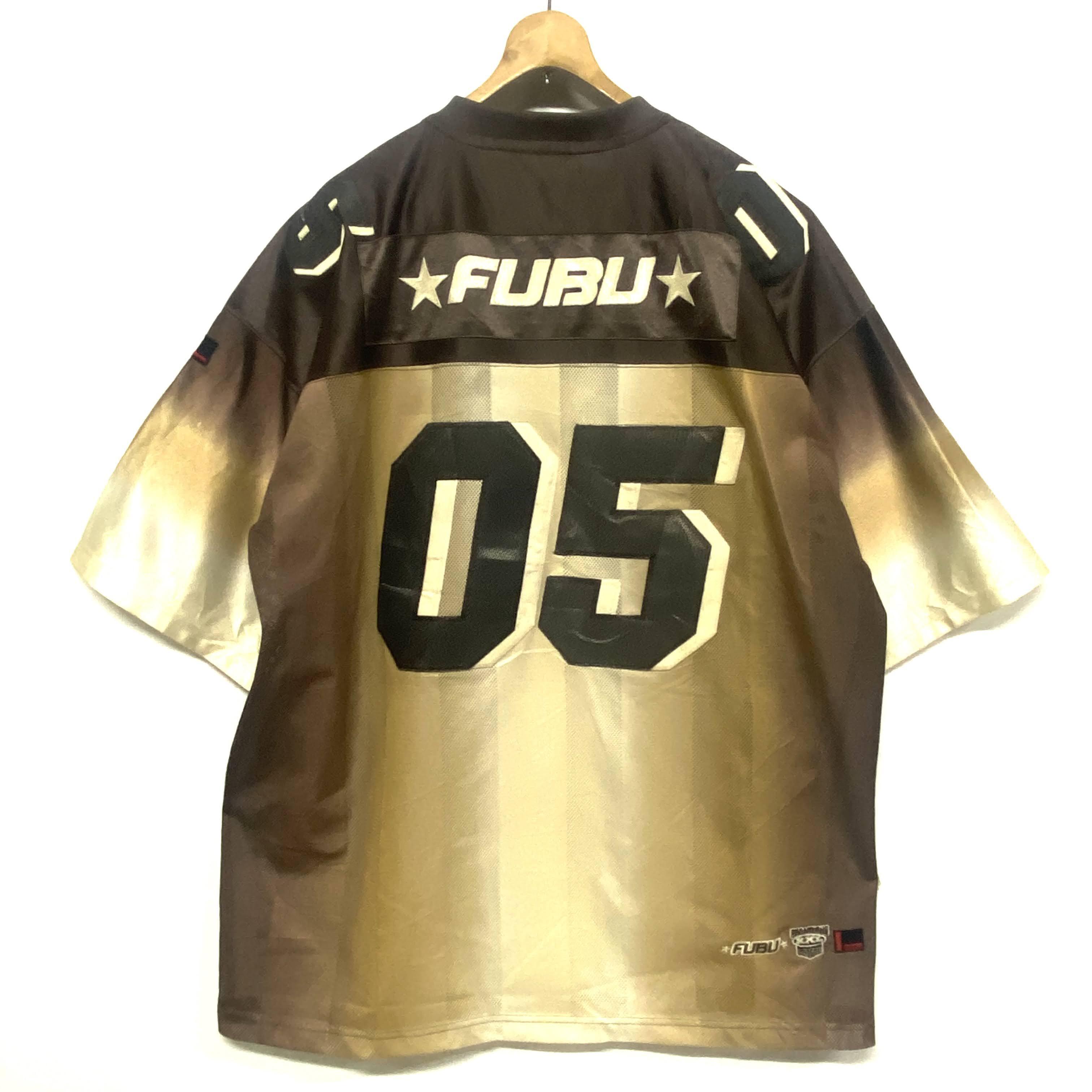 FUBU フブ ゲームシャツ ユニフォーム メンズXXL 古着【ゲームシャツ