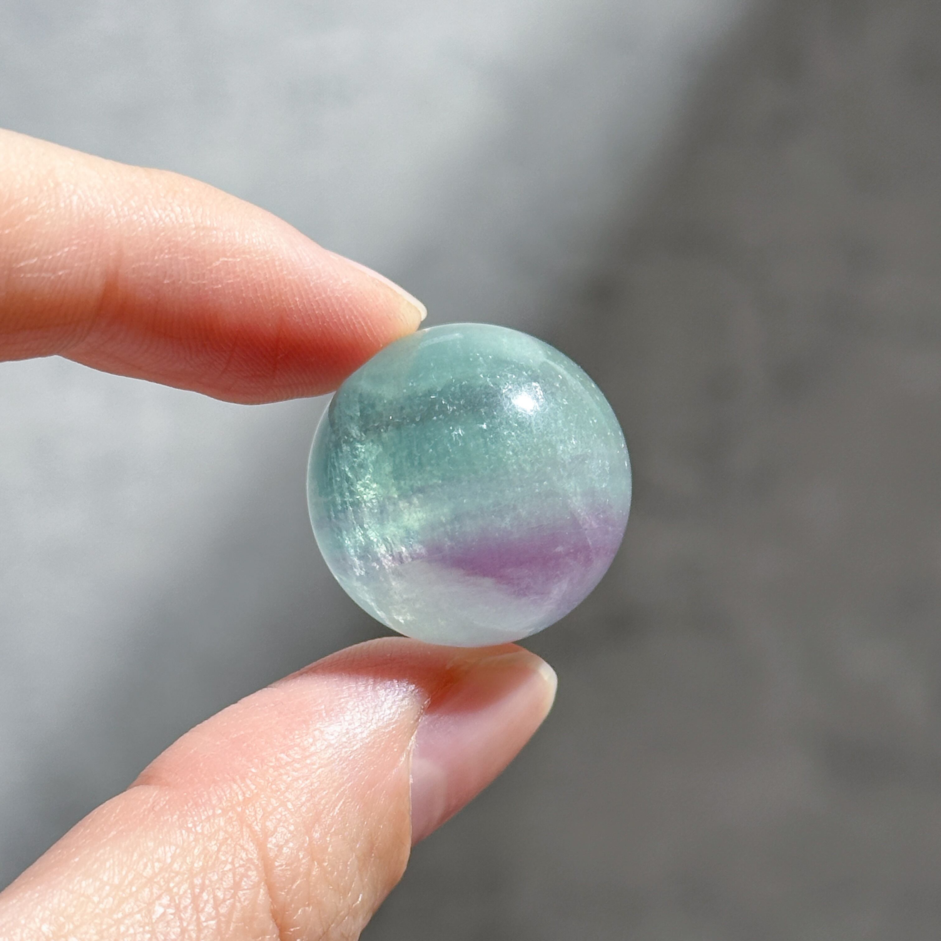 レインボーフローライト スフィア（丸玉）53◇ Rainbow Fluorite