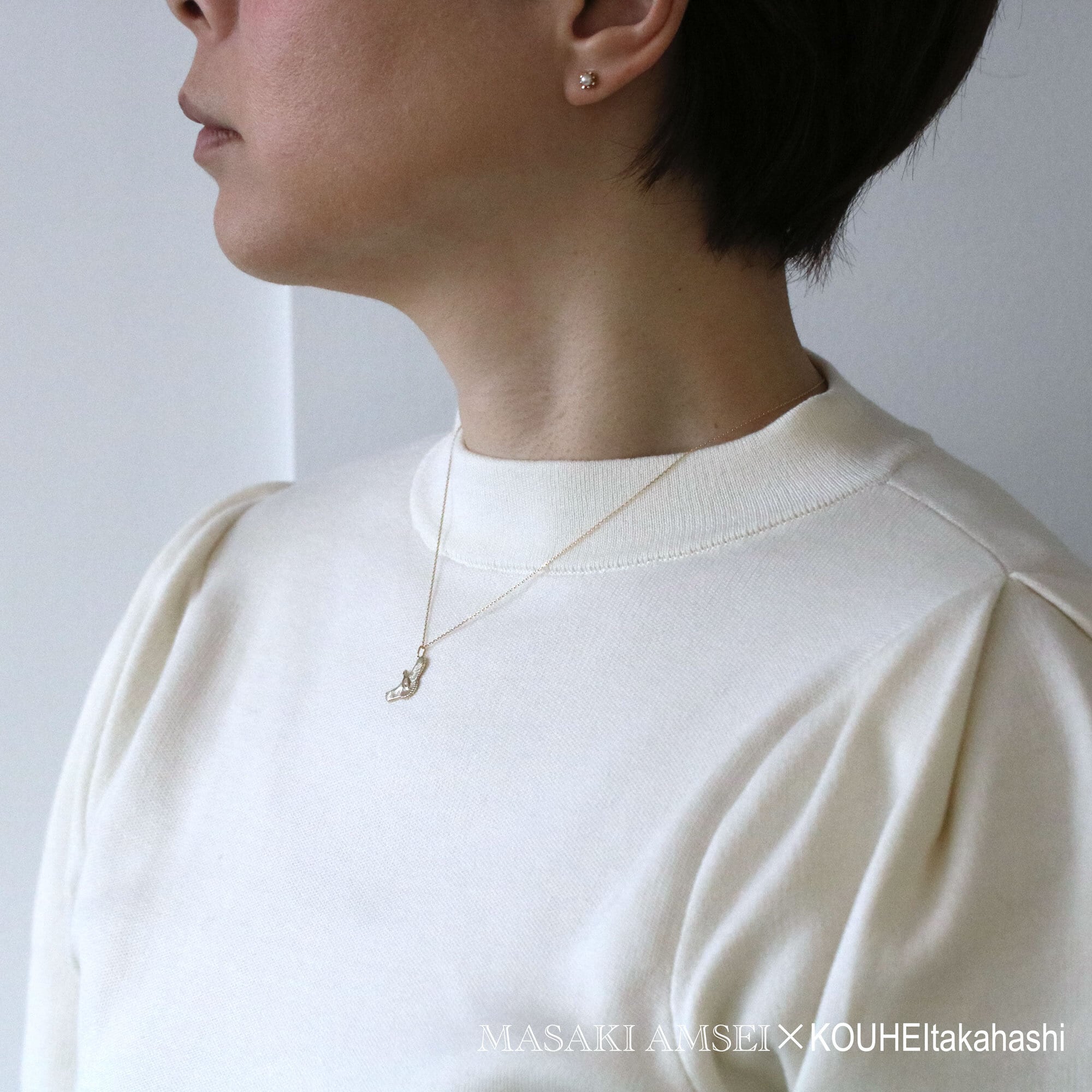 MASAKI AMSEI 羽ばたく雷鳥のペンダントトップ K10 【公式通販】
