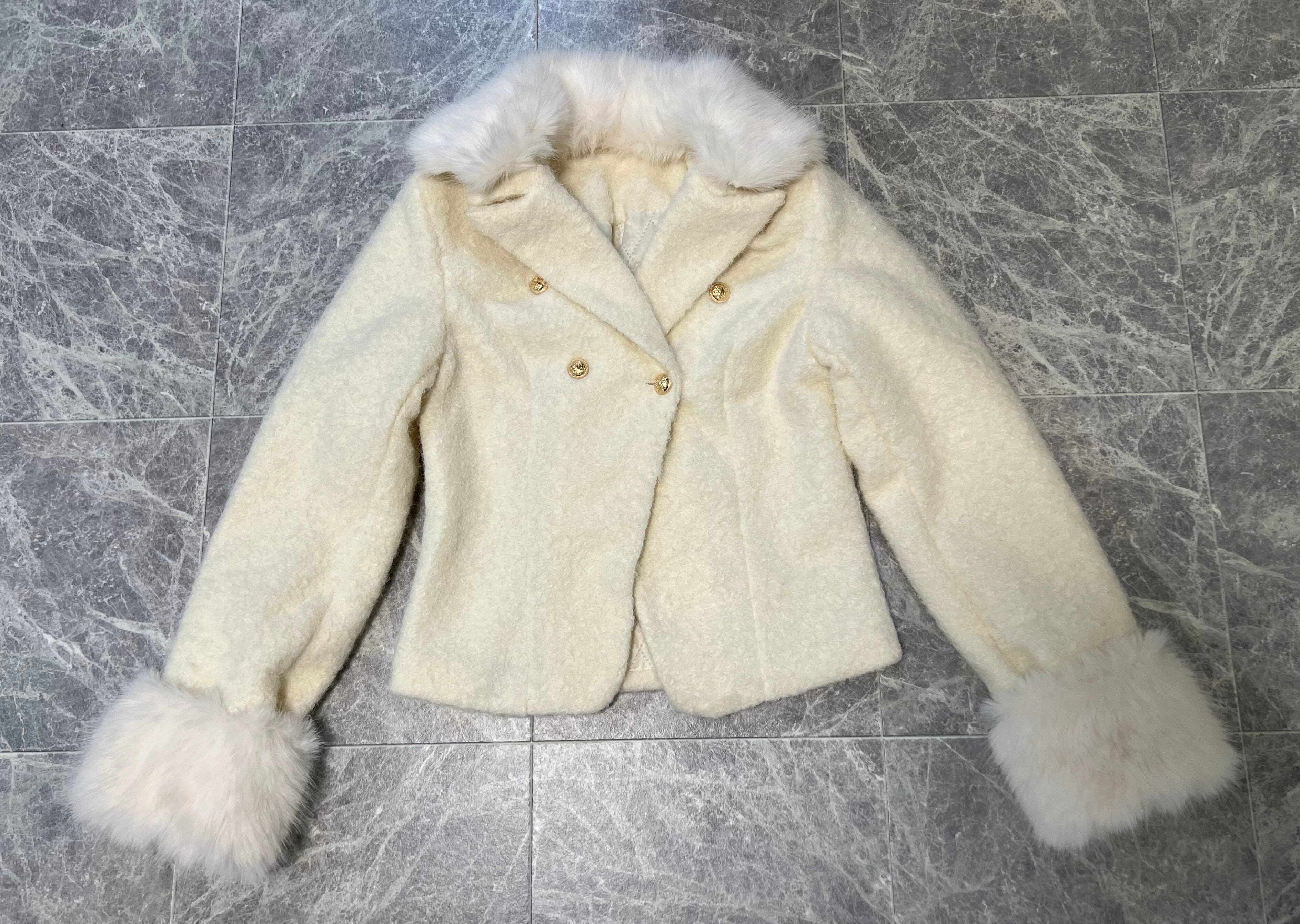 REKNA フェイクファー ブルゾン REKNA フェイクファー ブルゾン REKNA フェイクファー ブルゾン