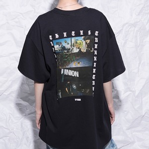 [TREKKIE TRAX × THE TEST] USA TOUR PHOTO S/S Ｔシャツ [BLACK]