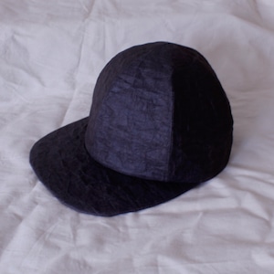 TULIP EN MENSEN /  6PANEL BOWLER CAP / BLACK