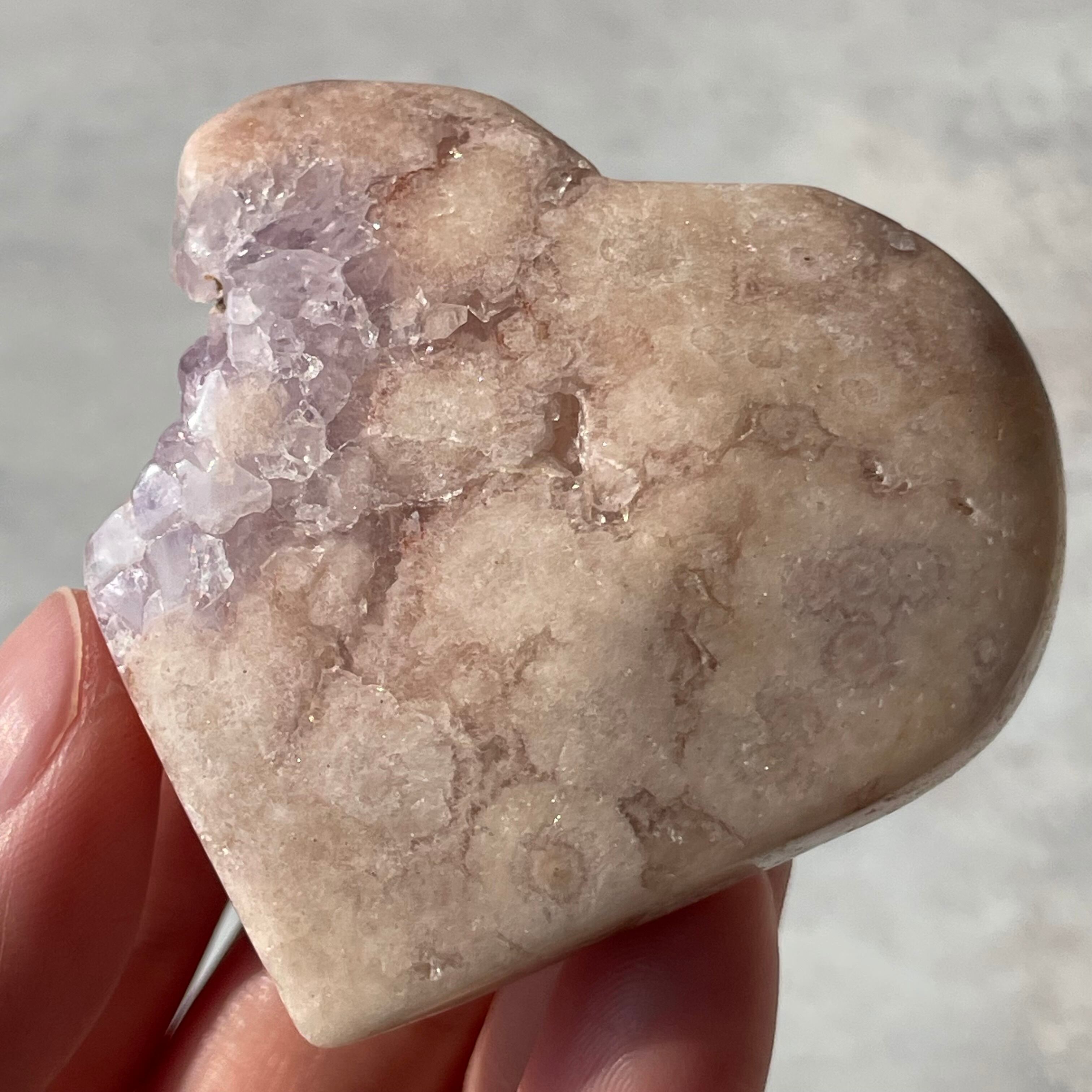 高品質 天然石✨ピンクアメジスト✨ ザクザク タワー 紫色 高品質 天然石✨ピンクアメジスト✨ ザクザク タワー 紫色 高