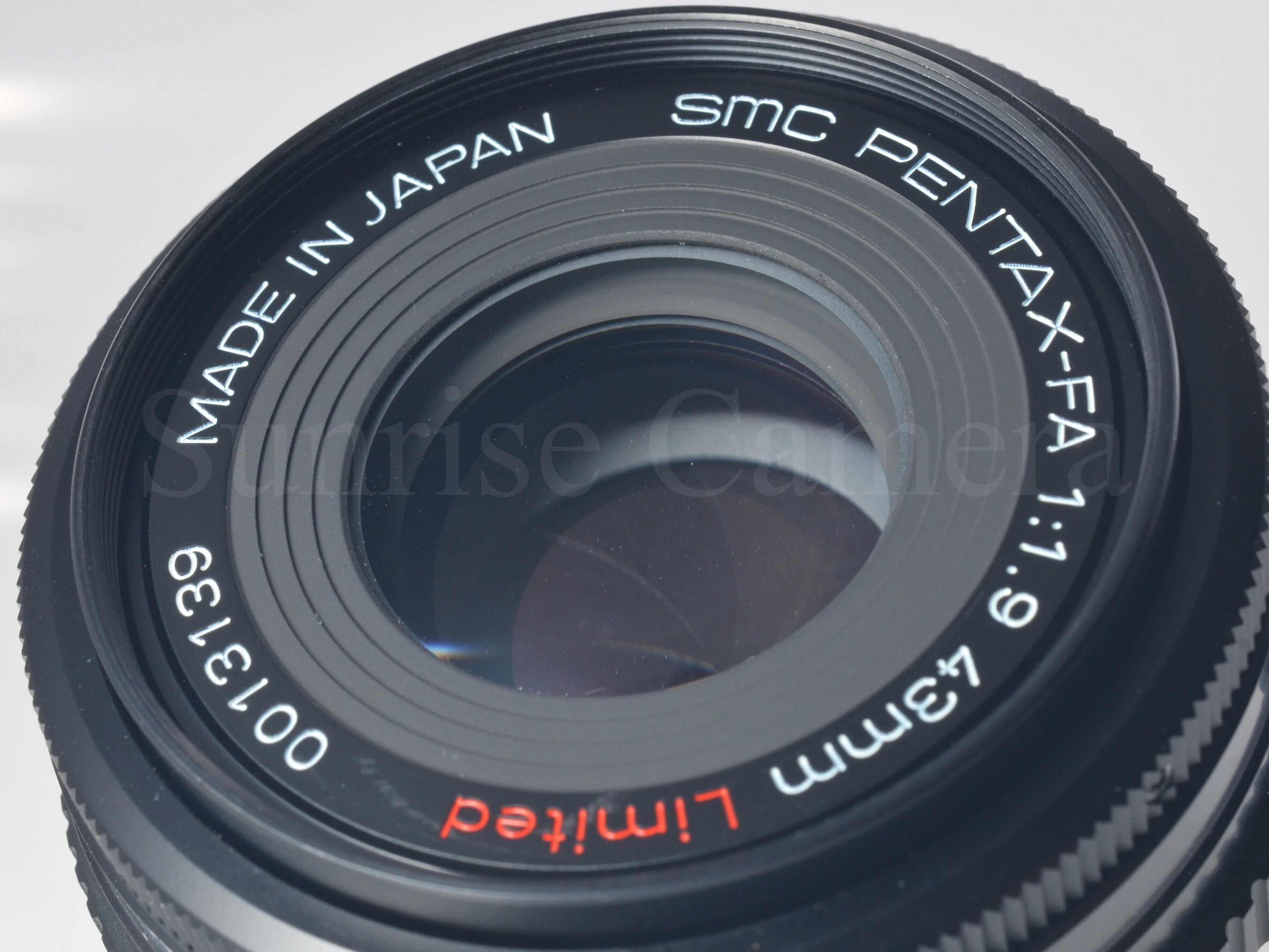 レンズ(単焦点) smc PENTAX 43mm f1.9 limited Amazon | smc PENTAX-FA 43mmF1.9 Limited ブラック 標準単焦点