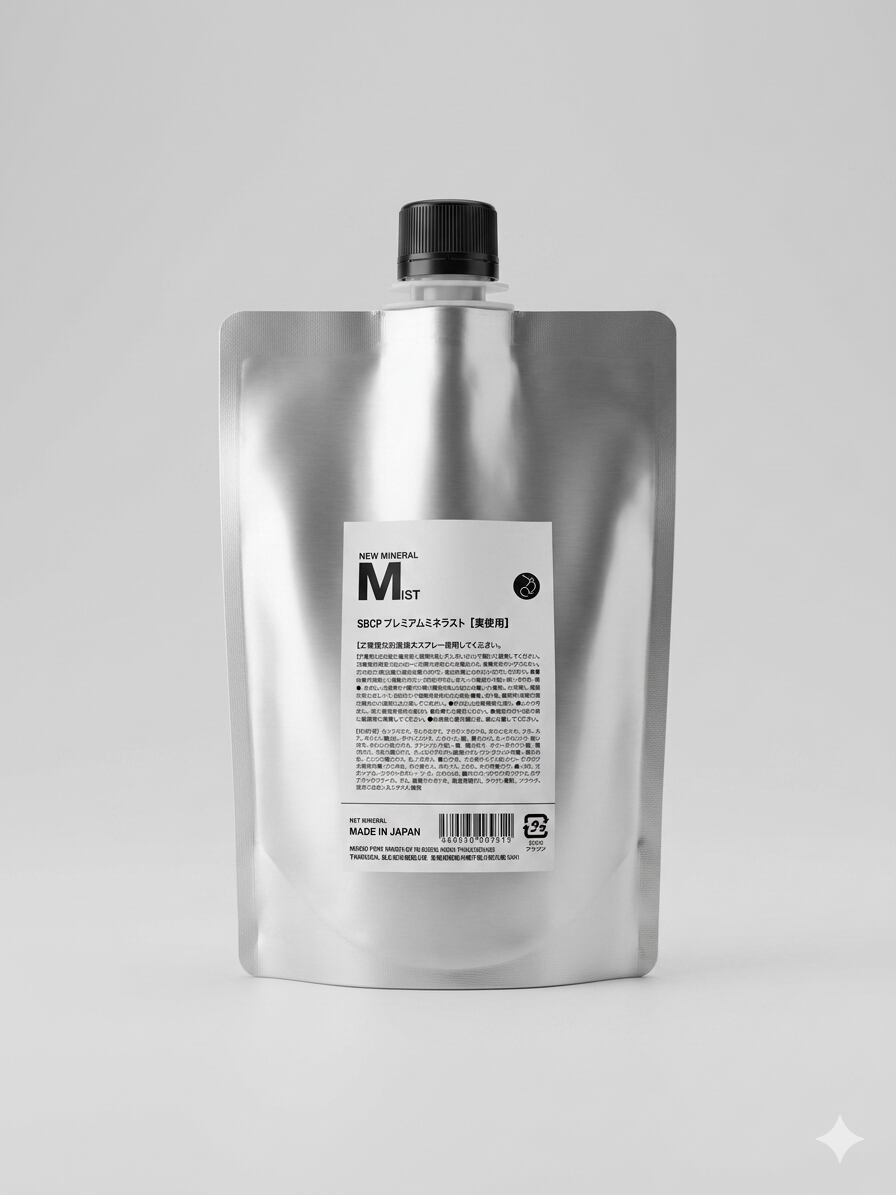 新品・未使用】生ミネラルミストBL レフィル200ml 3本 SBCP 化粧水 生