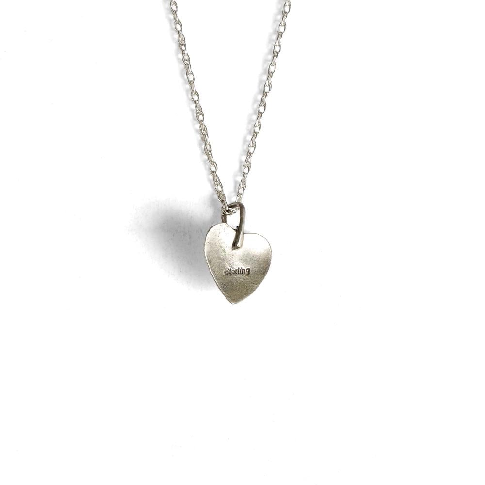 INDIAN JEWELRY インディアンジュエリー】Navajo Stampwork Heart