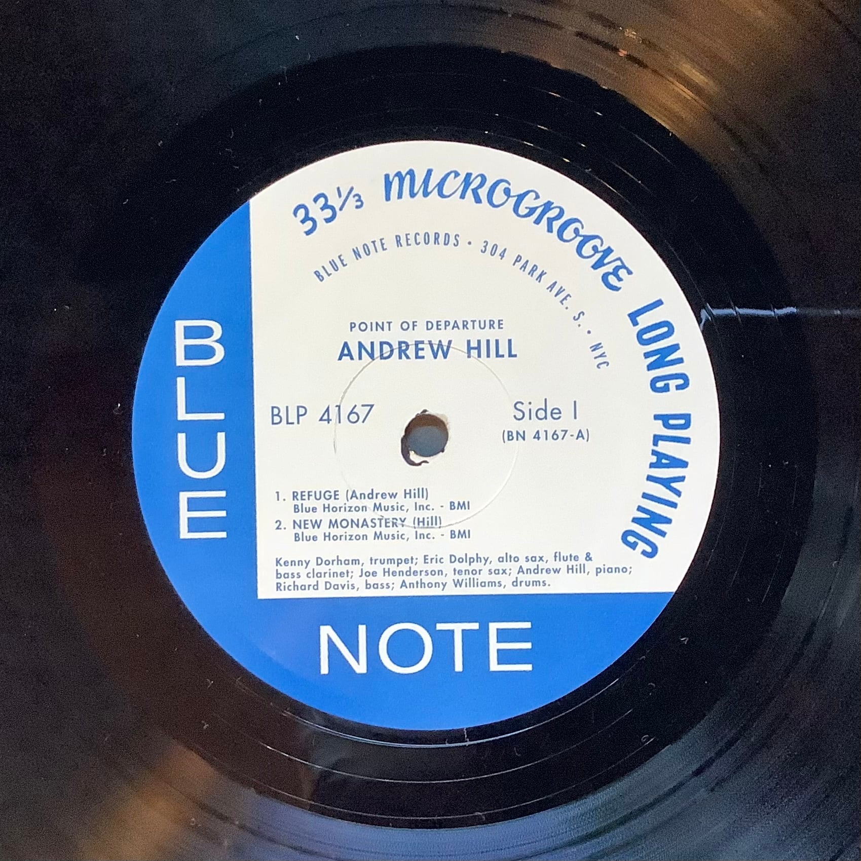 ANDREW HILL / POINT OF DEPARTURE | Plastic Soul Records