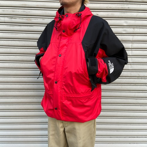 90s ザノースフェイス　マウンテンガイドジャケット　ゴアテックス　赤　L相当
