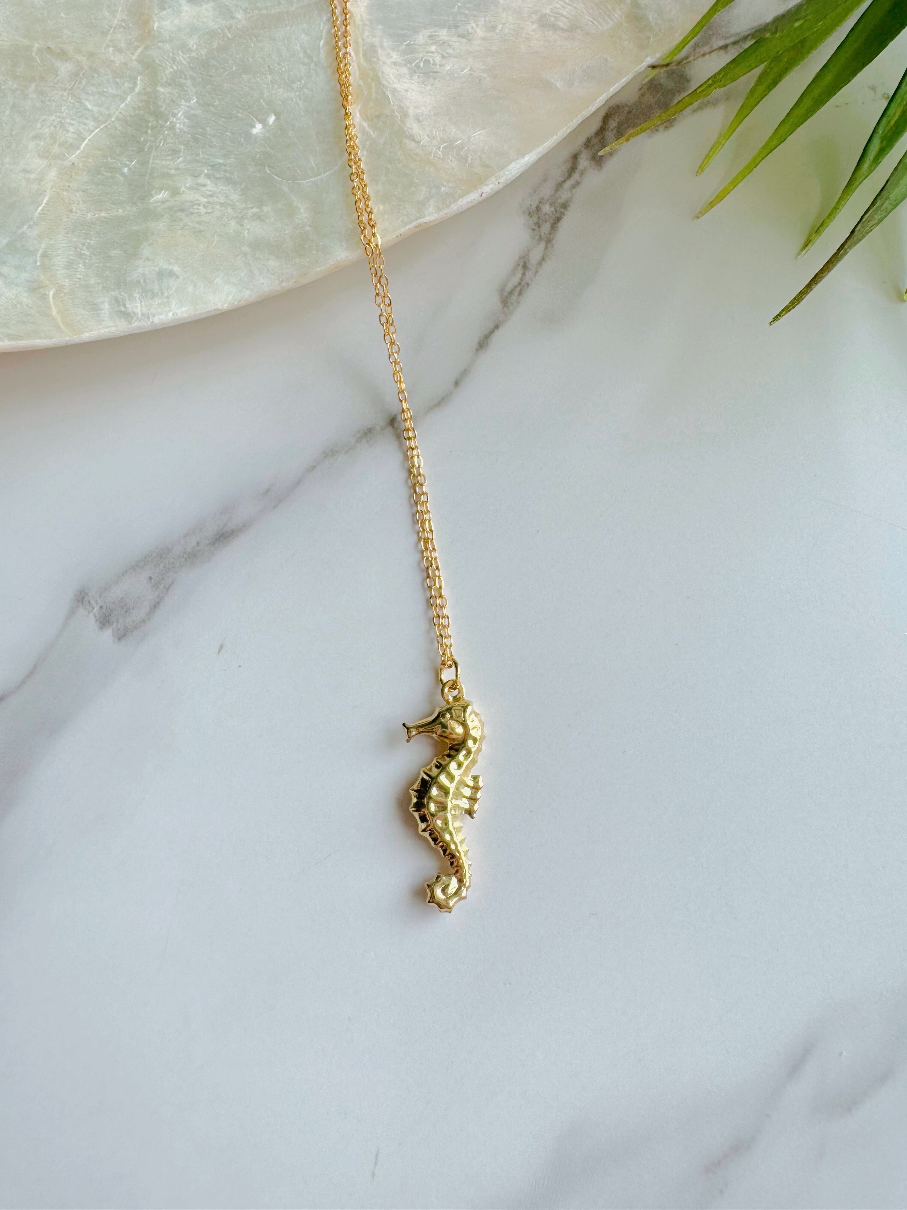 Sea horse necklace(タツノオトシゴネックレス) | Manoalino 