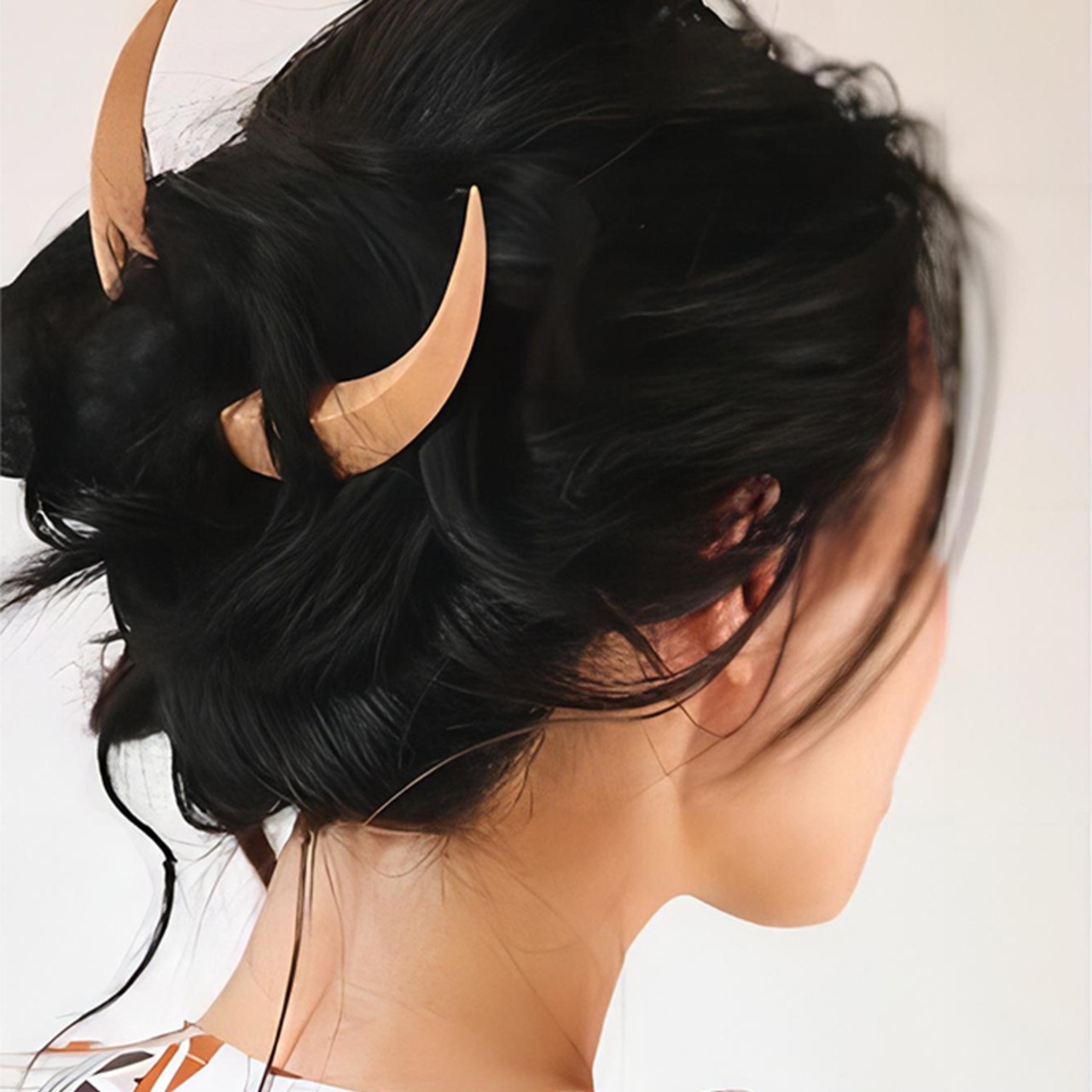 クレセントムーン　ヘアアクセサリーLサイズ　M24000