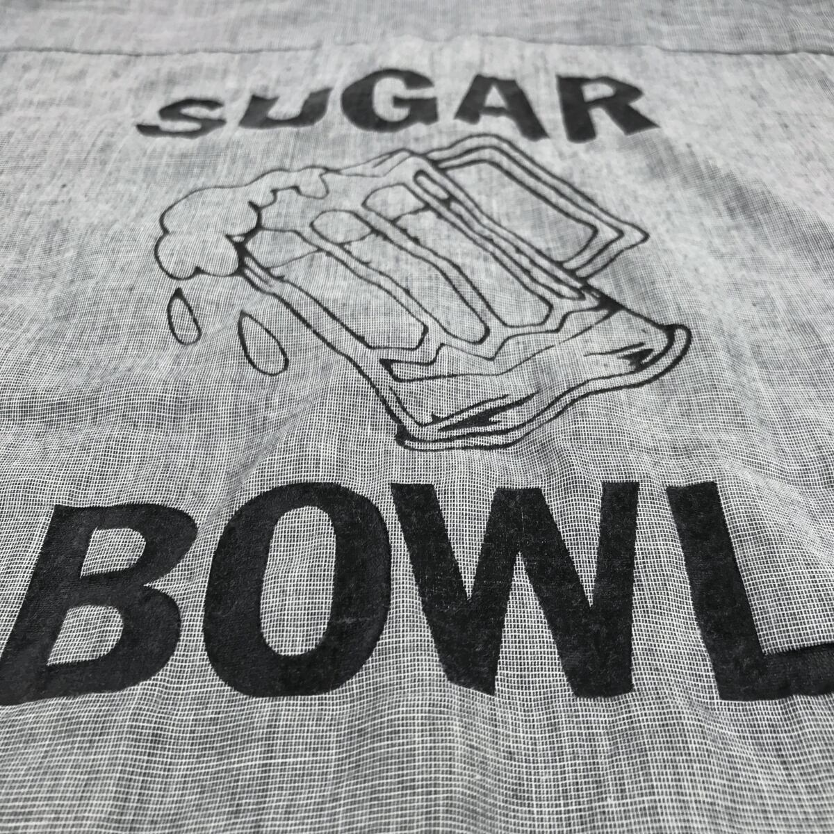 KING LOUIE 70年代 USA製 CREATION タグ ポリコットン BEER バック