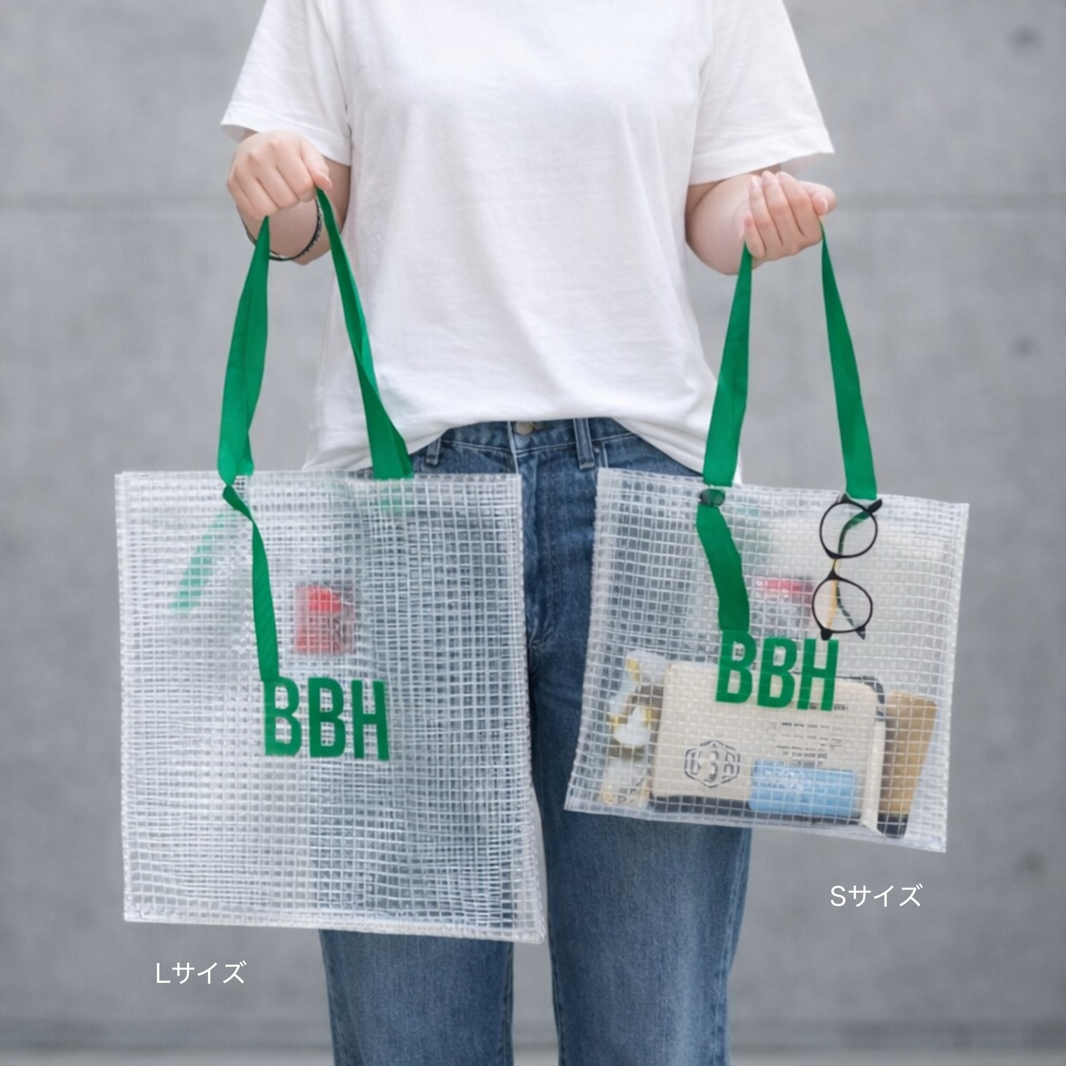 TOSSDICE BBH クリアチェックトート（L） | Zakka so-la